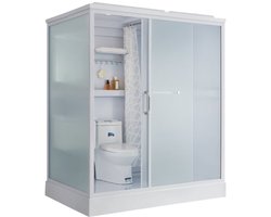 Grand move mobiele badkamer zonder schuifdeur