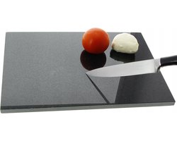 Granieten Snijplank - 30x40 cm - Zwart