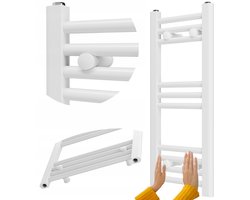 Granitan Badkamerradiator Breno - 30x70cm - Wit - Ladderradiator - Handdoekradiator