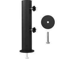 Granite Umbrella Stand Tube - Buiten - Stevige Marmeren Vlaggenpaal Stake Houder - Tafel Parasol Tube Beugel - DIY Parasol Standaard Onderdelen