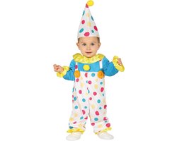 Grappig Clown Polkadot Kostuum voor Baby's en Peuters