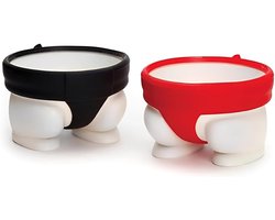 Grappige eierdopjes set voor kinderen, decoratieve eierdopjes en eierhouders, perfect voor ontbijt en Pasen
