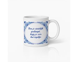 Grappige Geslaagd Mok 330ml – “Ben je eindelijk geslaagd, krijg je zo’n kut tegeltje” – Hilarisch Cadeau voor Studenten, Vrienden & Afgestudeerden