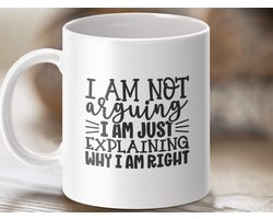 grappige mok, cadeau mok, koffie mok, quote mok, nieuwigheid mok, sarcasme mok, ik heb gelijk, recht hebben mok, kantoor mok grappig, humor mok, grappig citaat, geschenk idee, grappige uitspraak