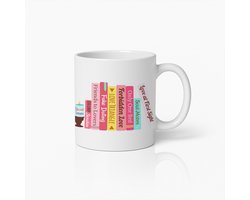 Grappige Mok voor Chagrijnige Vrouwen en Boekenliefhebbers – Perfect Cadeau voor Lezers