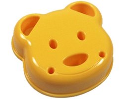 Grappige vorm voor sandwiches - teddybeer