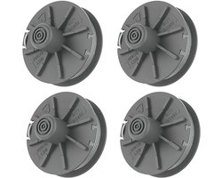 Grastrimmer draadspoel - nylon - set van 4 - 1,65 mm