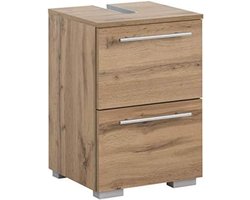 Gratyfied - Badkamer kastje onder wastafel - Wastafel onderkast met uitsparing - Wastafelonderkast met lades - Wastafel onderkast met uitsparing - 40,2 x 35 x 59,1 cm - 14 kg - 40 cm
