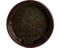 Graupera Ovenschaal Turkey 14 x 3.1 cm Bruin Blauw