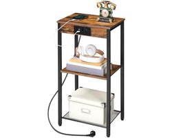 Gravora Hoge laadtafel met 3 verdiepingen - Industriële stijl bijzettafel
