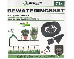Green Arrow - Tuin Bewateringsset - 71-Delig - irrigatiesysteem - bewateringssysteem