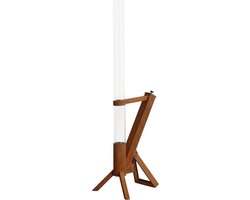 Green Flame BPH-R80-C Outdoor Pellet Lounge Heater - Corten Staal - Cortensteel - 44,5x36x129,5 cm - Terrasverwarmer / Tuinhaard / Patio Heater