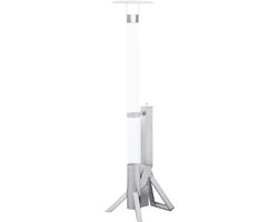 Green Flame Outdoor Lounge Heater + reflector BPH-R80-P - Pellet Terrasverwarmer - Pellet Terrasheater - Fire Tube - Buitenverwarming - Tuinhaard -