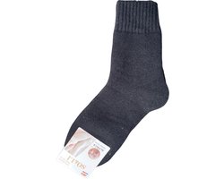 green-goose® Alpaca Damessokken - 1 Paar - Maat 35-38 - Zwart - 95% Alpaca Wol - Heerlijk Zacht - Uitstekende Kwaliteit - Lekker Warm en Rekbaar