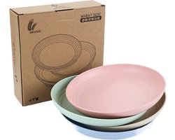 green-goose Bio-based Camping Borden - 4 stuks - biologisch afbreekbaar - vaatwasserbestendig
