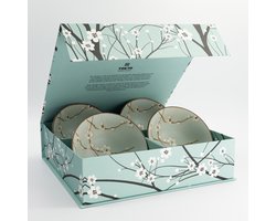 Green Soshun Bowl Giftset 4pcs 16x8cm 600ml, 22026