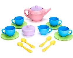 Green Toys - Theeservies Met Roze Theepot