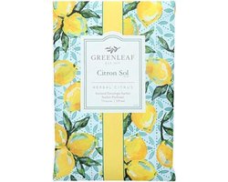Greenleaf Geurzakje Citron Sol 17 Cm Geel