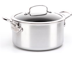GreenPan Barcelona Evershine kookpot met deksel 20cm/3.1L