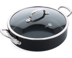 GreenPan Barcelona Pro hapjespan 30 cm - 5,5l- met deksel - PFAS-vrij