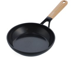 Greenpan Eco-Smartshape keramische inductie koekenpan 20cm - PFAS-vrij - gerecycleerd aluminium - Vaatwasserbestendig - Ovenbestendig tot 140°C - koudgreep - stapelbaar - zonder deksel - Light wood