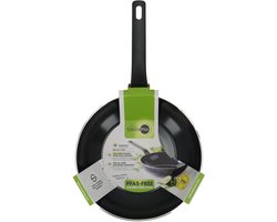 Greenpan Essence Wok met Keramische Antikleeflaag - PFAS vrij - Ø 28cm