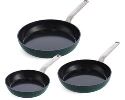 GreenPan Evolution Pine Green Koekenpan Set - PFAS-vrij