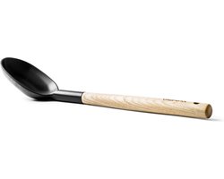 GreenPan Mayflower opscheplepel 30cm - zwart - houten handgreep