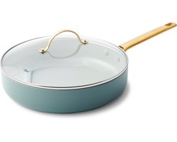 Greenpan Padova Hapjespan - met Deksel - Ø 28 cm - PFAS-vrij