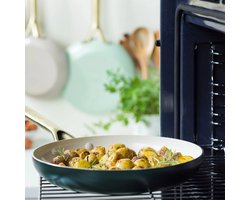 Greenpan Padova koekenpannenset - 3 delig - Taupe, groen