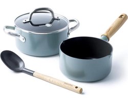 GreenPan Pannenset Mayflower 4-Delig