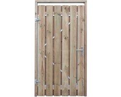 Grenen - enkele poort compleet - 100 x 100 cm