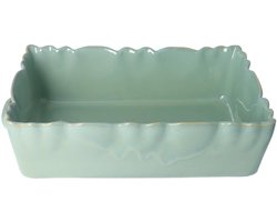 Gresnovo - Ovenschaal Moove 25x18cm Vert Lichen - Schalen