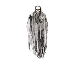 Griezelige Magere Hein Halloween Decoratie - 90 cm Hangversiering