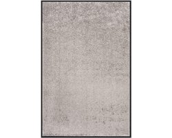 Grijze Deurmat 80x120 cm voor Binnen en Buiten met Antislip Onderkant