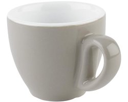Grijze espressokop Ø 6 cm - 80 ml