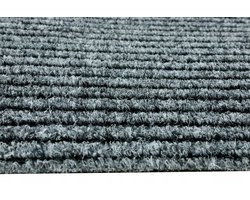 Grijze Instapmat GIN 70cm Breed - Op Rol, Rubberen Onderkant