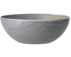 Grijze keramische bowl voor de huisdecoratie