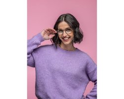 Grijze Kristal Glaswerk Set - Elegante Decoratie en Servies