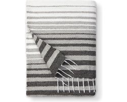 Grijze Mexicaanse Deken - Handgemaakte Serape voor Strand, Yoga, Camping en Decoratie