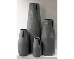 Grijze pot D39 x H100