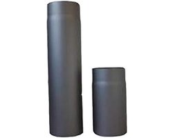 Grijze Rookpijp 120 mm 2 mm Dik Staal voor Kachels en Houtkachels