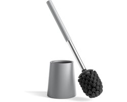 Grijze toiletborstel