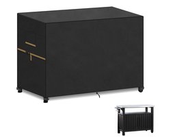 Grill Afdekhoes - Weerbestendig - Voor Keter Grilltafel, Bijzettafel en Keukenwagen - 125x65x90cm