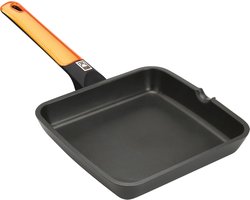 Grill BRA Braisogona_A281328 28 cm Grill Zwart Oranje Zwart/Oranje Orange Aluminium Ø 28 cm