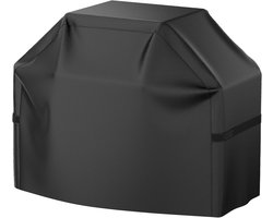 Grill Cover - Grill Covers For Outdoor Grill - Waterdicht En Uv-Bestendig Materiaal - Verstelbare Koordzoom En Klittenbandriemen - 58 Inch Zwart Duurzaam Textiel - 1 Stuk - Geschikt Voor Gas Bbq En Barbecue