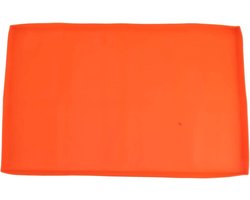 Grill Mat - Heat Resistant Silicone Surface Protection (36 inches, Orange)