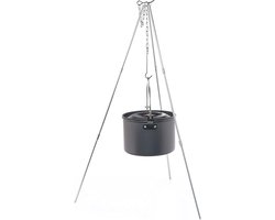 Grillaccessoires - Statief voor Outdoor Camping Barbecue - Draagbare Pannenlap - Aluminium Kookgerei Accessoires - Hangend Kookgerei - Camping Koken in de Open Lucht