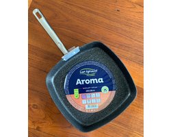 GrillPan, 28 x 28 cm , geschikt voor alle warmte bronnen ook Inductie