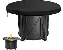 Grillplaat Afdekhoes 100 cm Waterdicht en Anti-UV - Ronde Hoes voor Buiten Grillplaat - Oxford Waterbestendig - Vuurplaatafdekking met 420D - Beschermhoes voor Vuurplaat海